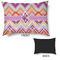 Ikat Chevron Outdoor Dog Beds - Large - APPROVAL