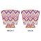 Ikat Chevron Party Cup Sleeves - with bottom - APPROVAL