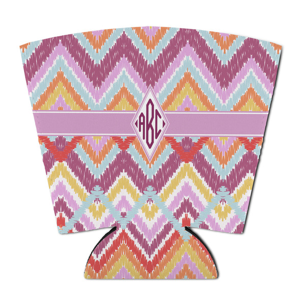 Custom Ikat Chevron Party Cup Sleeve - with Bottom (Personalized)