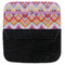 Ikat Chevron Pencil Case - Back Open