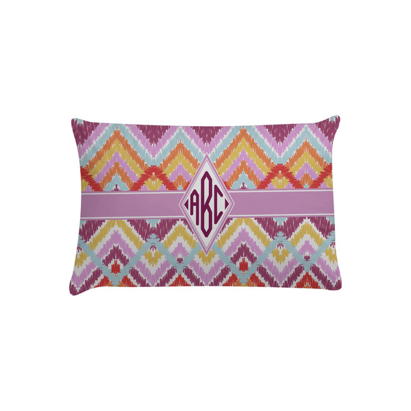 Custom Ikat Chevron Pillow Case - Toddler (Personalized)