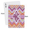 Ikat Chevron Playing Cards - Approval