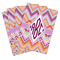 Ikat Chevron Playing Cards - Hand Back View