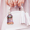 Ikat Chevron Sanitizer Holder Keychain - Small (LIFESTYLE)