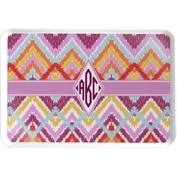 Ikat Chevron Serving Tray (Personalized)