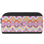 Ikat Chevron Shoe Bag (Personalized)