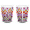 Ikat Chevron Shot Glass - White - APPROVAL