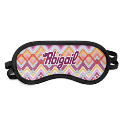 Ikat Chevron Sleeping Eye Mask - Small (Personalized)