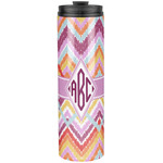 Ikat Chevron Stainless Steel Skinny Tumbler - 20 oz (Personalized)