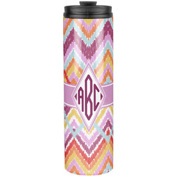 Ikat Chevron Stainless Steel Skinny Tumbler - 20 oz (Personalized)