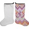 Ikat Chevron Stocking - Single-Sided - Approval