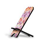 Ikat Chevron Stylized Cell Phone Stand - Large (Personalized)