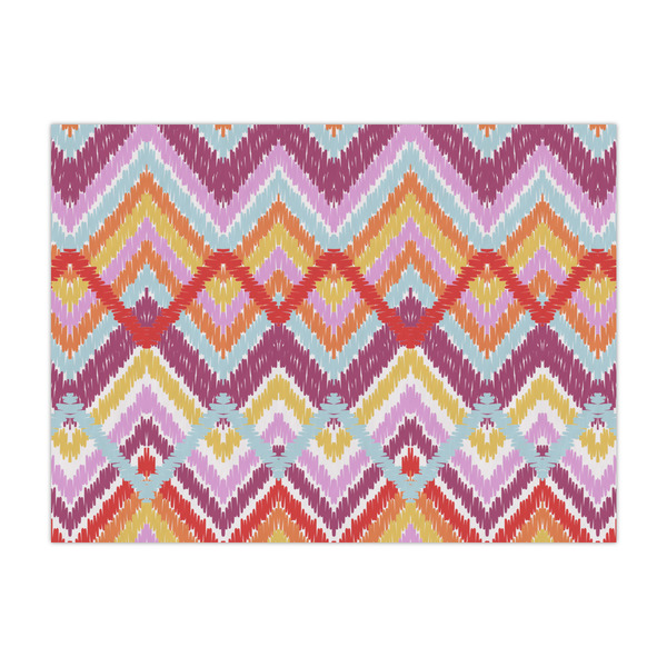 Custom Ikat Chevron Large Tissue Papers Sheets - Heavyweight