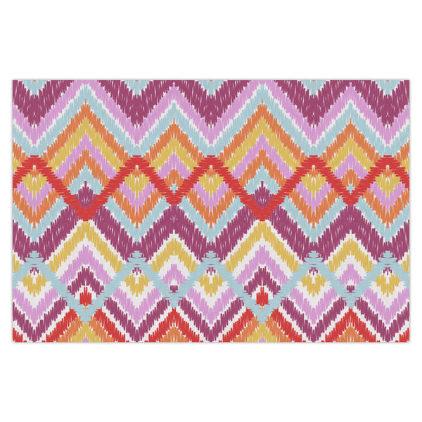 Custom Ikat Chevron X-Large Tissue Papers Sheets - Heavyweight