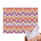 Ikat Chevron Tissue Paper Sheets - Main