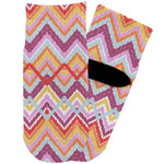 Ikat Chevron Toddler Ankle Socks