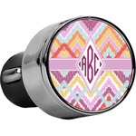 Ikat Chevron USB Car Charger (Personalized)