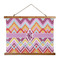 Ikat Chevron Wall Hanging Tapestry - Landscape - MAIN