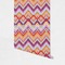 Ikat Chevron Wallpaper on Wall