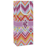 Ikat Chevron Wine Gift Bags - Gloss (Personalized)