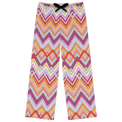 Ikat Chevron Womens Pajama Pants - XS