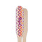 Ikat Chevron Wooden Food Pick - Paddle - Single Sided - Front & Back