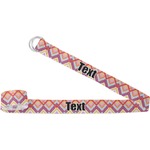 Ikat Chevron Yoga Strap (Personalized)