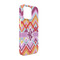 Ikat Chevron iPhone 13 Case - Angle