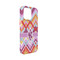 Ikat Chevron iPhone 13 Mini Case - Angle