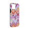 Ikat Chevron iPhone 13 Mini Tough Case - Angle