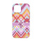 Ikat Chevron iPhone 13 Mini Tough Case - Back