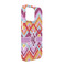 Ikat Chevron iPhone 13 Pro Case - Angle