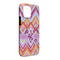 Ikat Chevron iPhone 13 Pro Max Tough Case - Angle