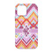 Ikat Chevron iPhone 13 Tough Case - Back