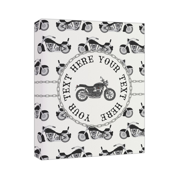 Custom Motorcycle Canvas Print (Personalized)