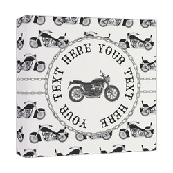 Motorcycle Canvas Print - 12x12 (Personalized)