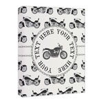 Motorcycle Canvas Print - 16x20 (Personalized)