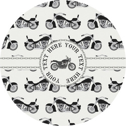 Motorcycle Multipurpose Round Labels - 2" (Personalized)