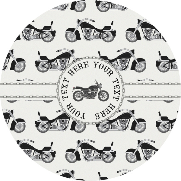 Custom Motorcycle Multipurpose Round Labels - 2" (Personalized)