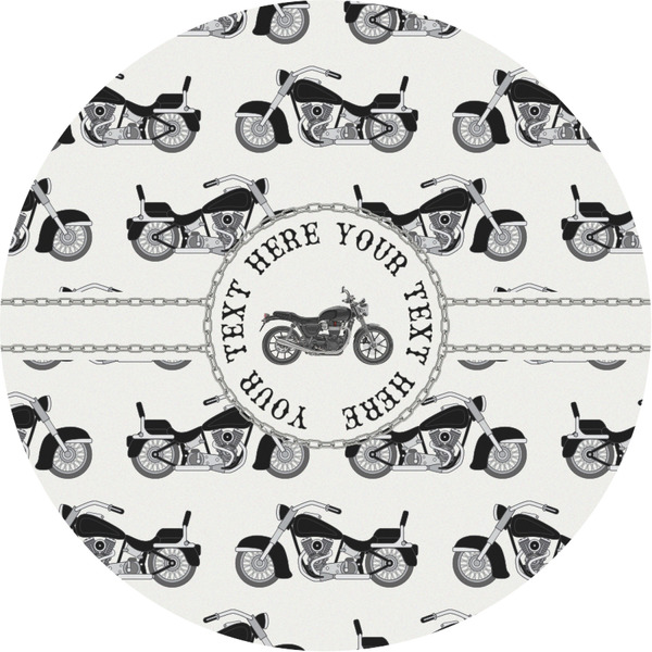 Custom Motorcycle Multipurpose Round Labels - Custom Sized (Personalized)