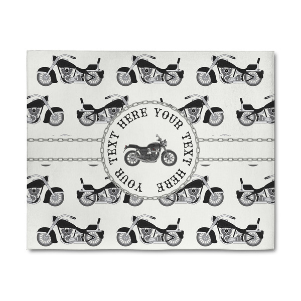 Custom Motorcycle 8' x 10' Patio Rug (Personalized)