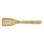 Motorcycle Bamboo Slotted Spatula - Single Sided (Personalized)