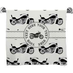 Motorcycle Bath Towel (Personalized)