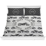 Motorcycle Comforter Set - King (Personalized)