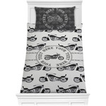 Motorcycle Comforter Set - Twin XL (Personalized)