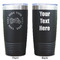 Motorcycle Black Polar Camel Tumbler - 20oz - Double Sided  - Approval