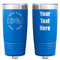 Motorcycle Blue Polar Camel Tumbler - 20oz - Double Sided - Approval