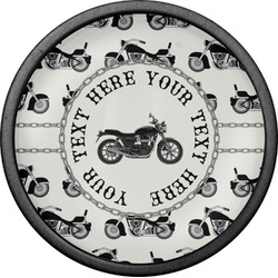 Motorcycle Cabinet Knob (Black) (Personalized)