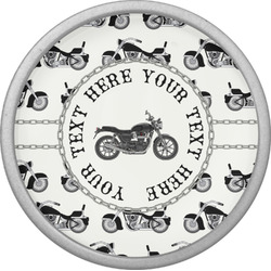 Motorcycle Cabinet Knob (Silver) (Personalized)