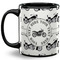 Motorcycle Coffee Mug - 11 oz - Full- Black